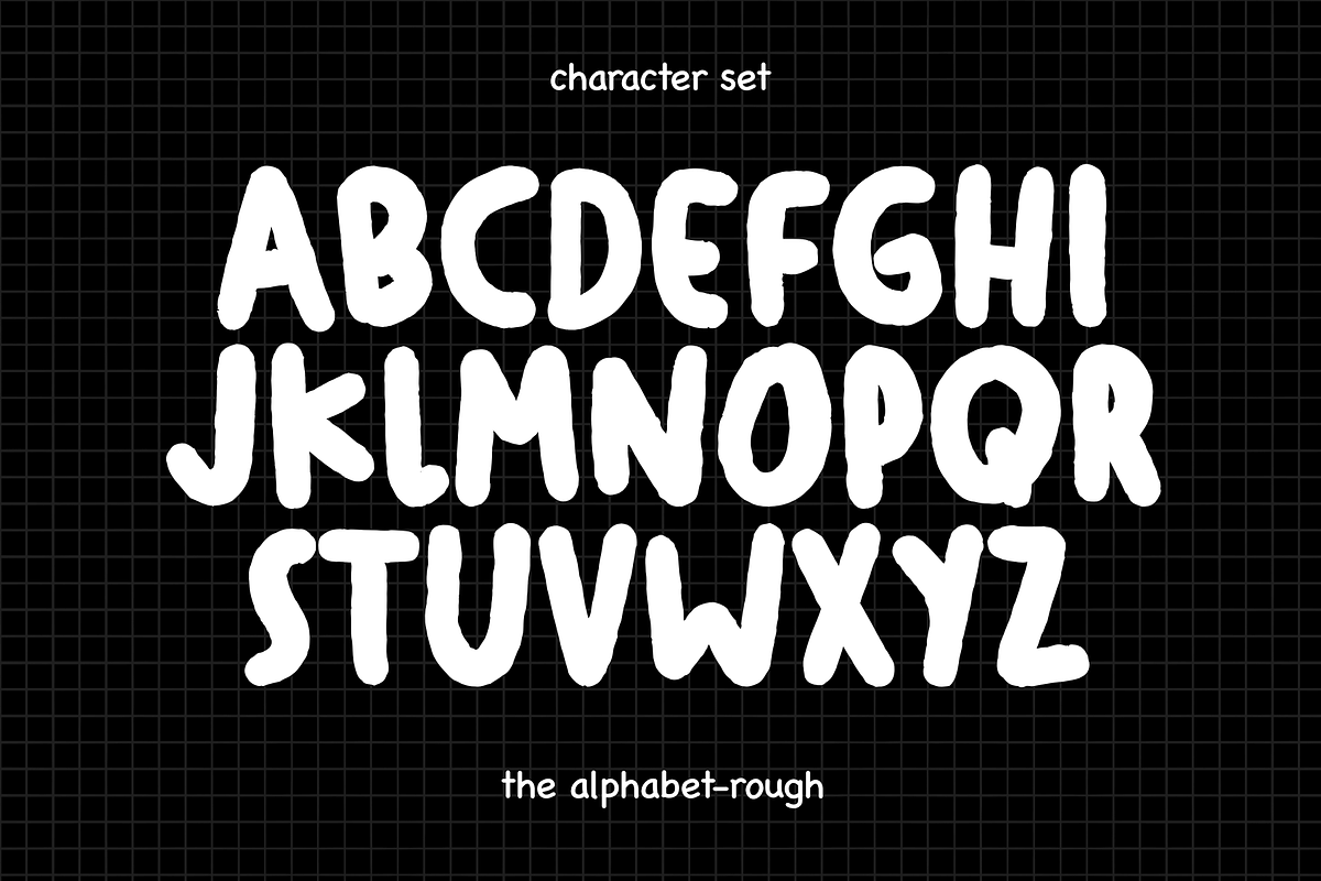 Chubby Blonde Font - Bubble Font, a Handwritten Font by ariodsgn (Photo 3 of 6)