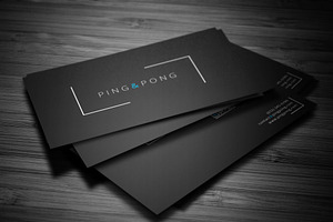 Fonts&Shapes Business Card