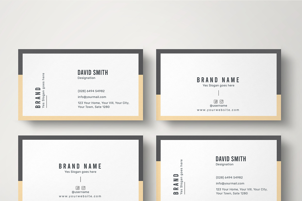 Business Card, a Business Card Template by TelaTemplates (Photo 7 of 8)
