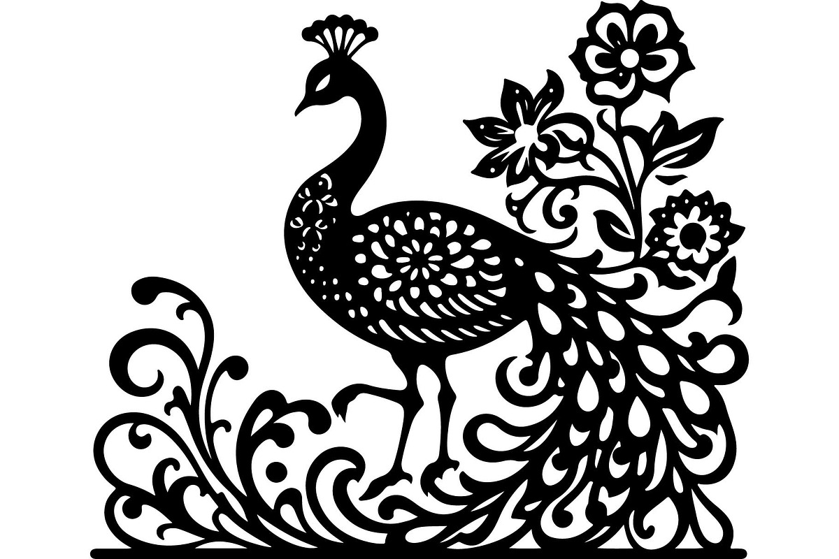 Elegant Nature & Wildlife SVG Set, an Object Graphic by jahid234 (Photo 4 of 10)