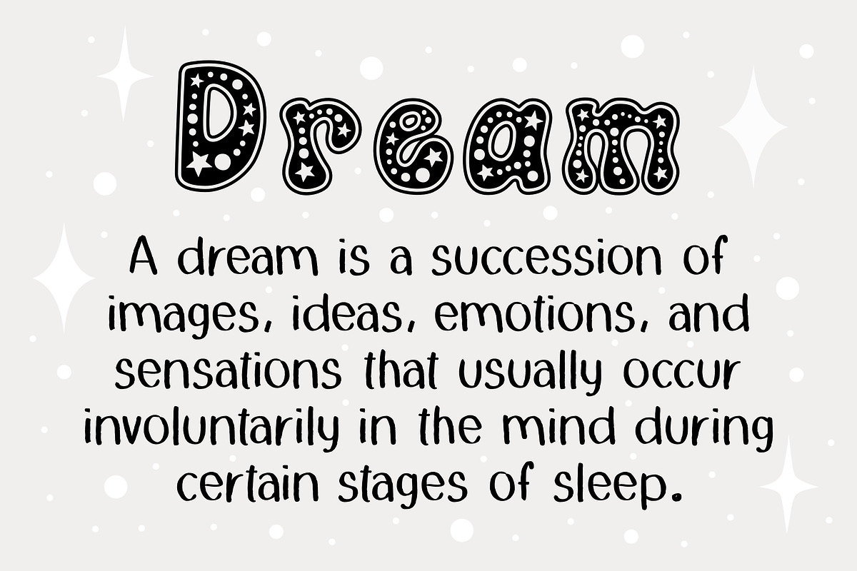 Magic Dream OTF, a Symbol Font by DREAMs Soul G. (Photo 2 of 6)
