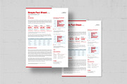 Simple Fact Sheet, a Flyer Template by BrandPacks (Thumbnail 2 of 4)