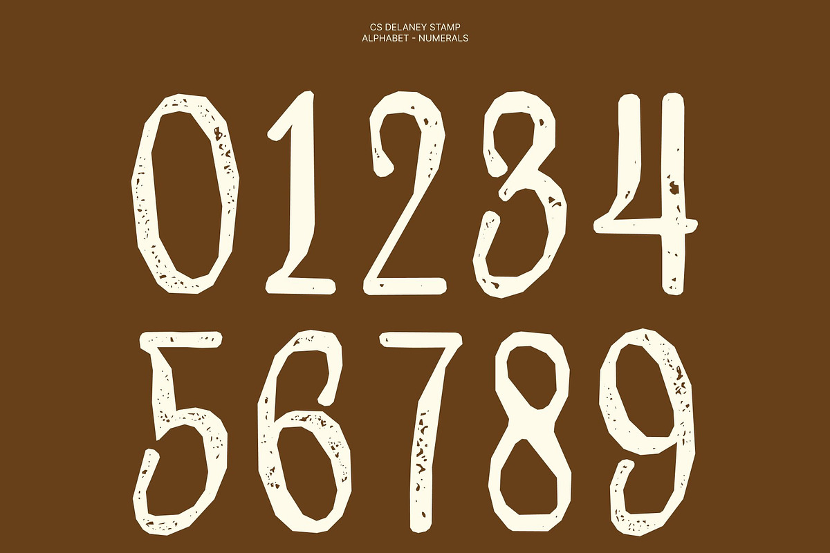 CS Delaney Stamp, a Sans Serif Font by Craft Supply Co. (Photo 6 of 8)