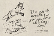 Pencil Script - Handwritten Script, a Script Font by AndrewPixelType (Thumbnail 5 of 15)