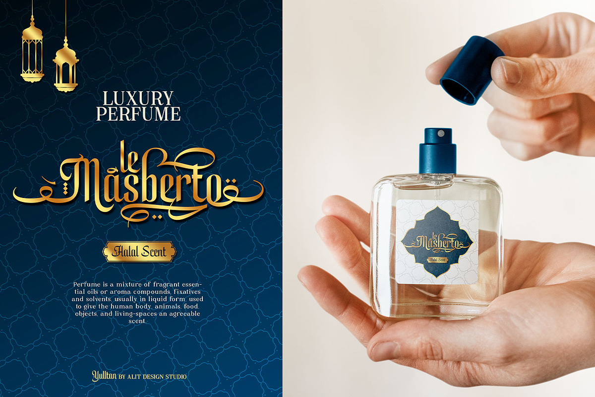 Yulltan Ramadan Typeface, a Sans Serif Font by alit design (Photo 14 of 19)