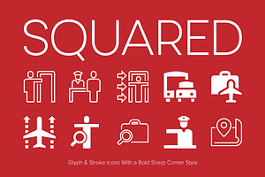 Squared - Glyph & Stroke