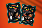 Halloween Greeting Card, a Card Template by graphicook (Thumbnail 4 of 4)