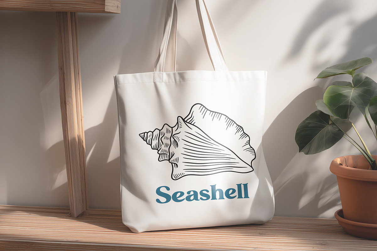Seashell Coastal Vector Illustration, an Animal Illustration by Kusumaillustration (Photo 7 of 9)
