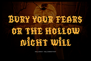 Hollowick | Halloween Font, a Blackletter Font by Denustudios (Thumbnail 4 of 12)