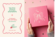 Holiday vibes, hand drawn clip art, a Graphic by venimo (Thumbnail 3 of 10)