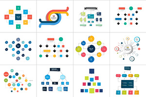 Bundle Of 125 Elements Infographics