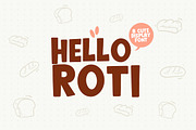 Hello Roti, a Sans Serif Font by khurasan (Thumbnail 1 of 4)