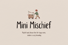 Mini Mischief | Hand-Drawn Font