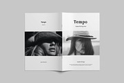 Tempo / Brochure Portfolio Template, a Brochure Template by Bervisual (Thumbnail 2 of 6)