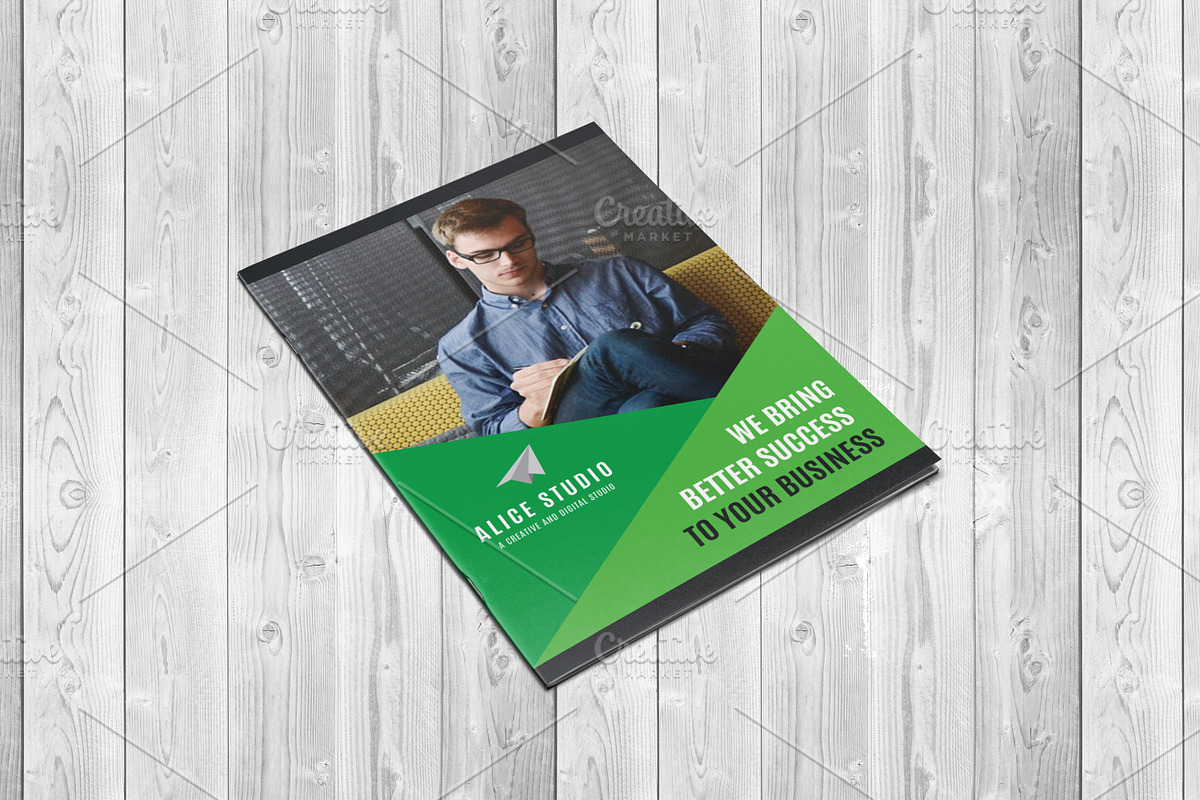 Corporate Bi-Fold Brochure Template, a Brochure Template by Alice_s (Photo 5 of 12)