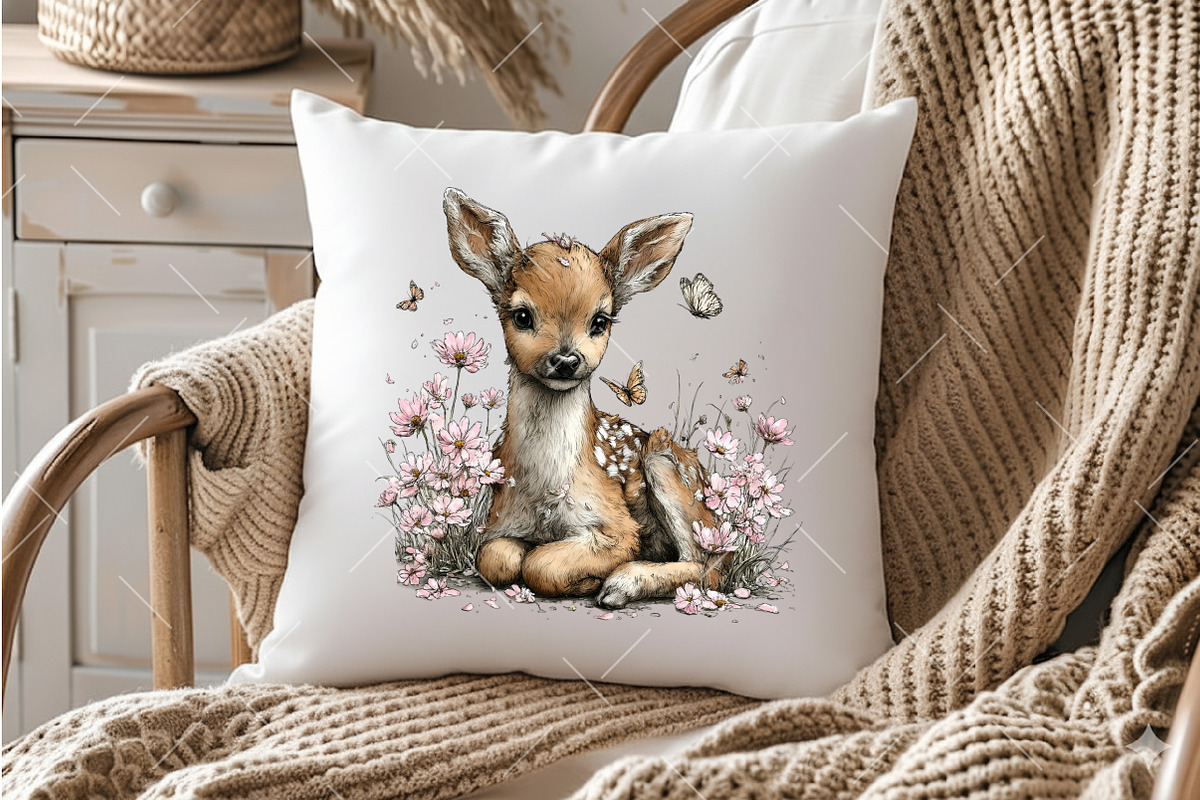 Summer Woodland Animals Clipart, a Seasonal Illustration by OK Design (Photo 4 of 6)