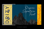 Bluekendy, a Script Font by Drizy (Thumbnail 4 of 9)