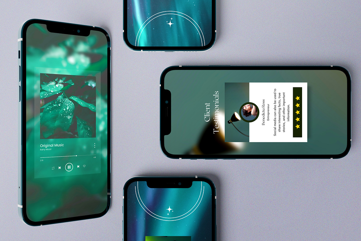 iPhone 12 Pro Mockups, an Android Mockup by 2M GRAPHICS DESIGN (Photo 4 of 10)