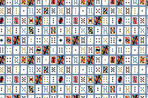 Playing Cards Seamless Patterns