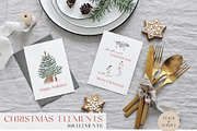 Christmas nature collection, a Seasonal Illustration by Alisovna (Thumbnail 10 of 13)