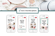Pinterest Pin Template, a Social Media Template by ProductiveandFree (Thumbnail 6 of 9)