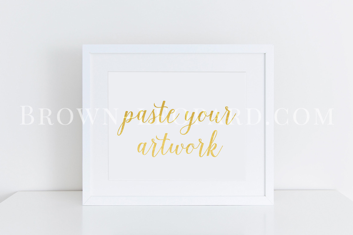 8x10 Clean frame mockup bundle (61), a Print Template by BrownLeopard (Photo 4 of 6)