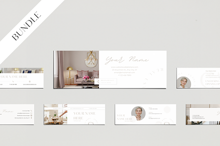 Real Estate Email Signature Template, a Marketing Template by EstateElements