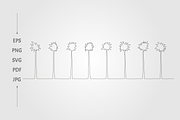 palm trees, an Object Graphic by lawoel (Thumbnail 1 of 3)