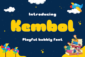 Kembol, a Serif Font by twinstd