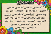 Lovestruck | 70s Script Font, a Script Font by RetroSupply Co. (Thumbnail 9 of 10)