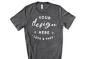 Male Bella Canvas 3001 Mockup Bundle, a Shirt Mockup by lock and page (Thumbnail 40 of 60)