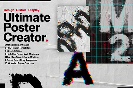 Ultimate Distortion Poster Creator