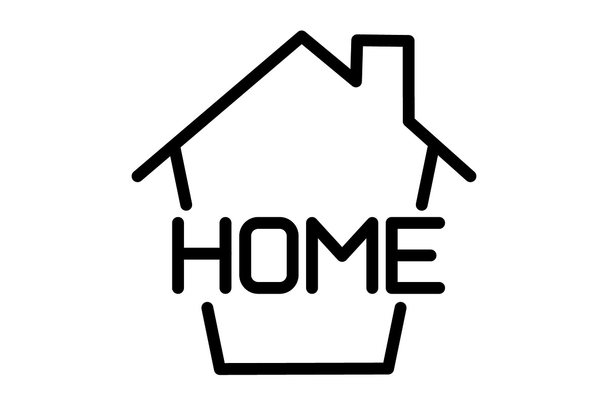 Home icon, an Icon by Sumberpangan