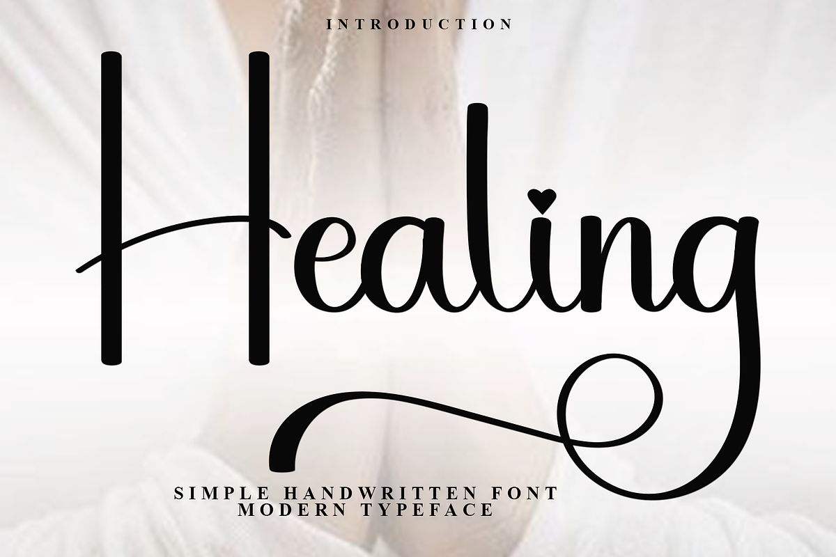 Healing, a Handwritten Font by InermediaSTUDIO (Photo 1 of 8)