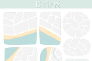Summer Map & Card Creator clip art, an Animal Illustration by Cute Atelier (Thumbnail 5 of 10)