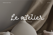 Mondany Monoline Font (Updated!), a Script Font by Prestigetype (Thumbnail 5 of 6)