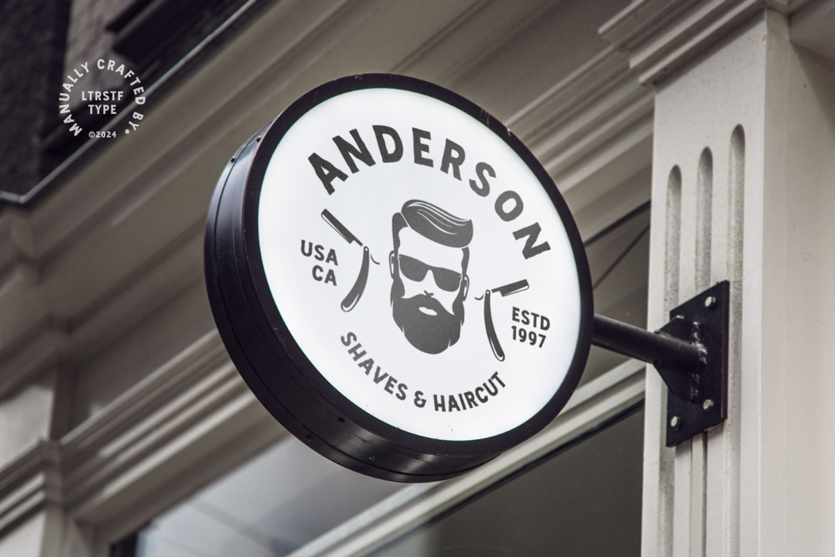 Heybrader | Vintage Font, a Sans Serif Font by LetterStuff Typefoundry (Photo 3 of 11)