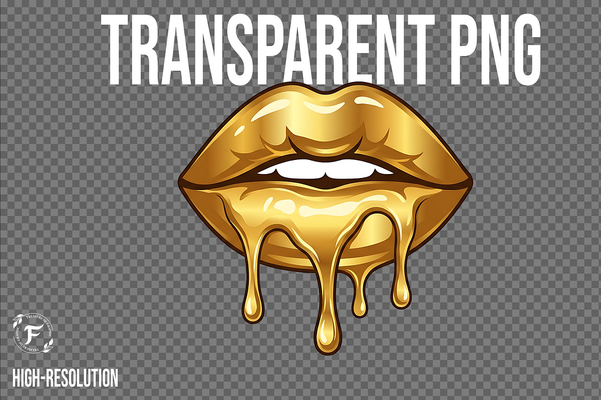 Lips Clipart, a Decorative Illustration by Forhadx5 (Photo 8 of 11)