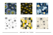 Dandelion Retro Art Style Patterns, a Pattern Graphic by karenfoleyphoto (Thumbnail 5 of 13)