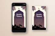 Eid Mubarak Flyer + Social Media, a Flyer Template by Esui Studio (Thumbnail 3 of 5)