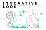 Innovation look at future, a Healthcare Illustration by Vladimir Vihrev (Thumbnail 9 of 10)