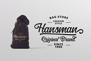 Anghones - Script Font, a Script Font by Maculinc Type (Thumbnail 2 of 9)