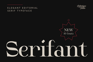Serifant Family | Intro 50% OFF