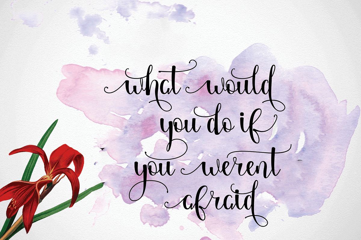 Margarita, a Script Font by Deniz86 (Photo 2 of 10)