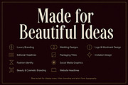 Bagiora – Elegant Display Serif Font, a Serif Font by Wow Magic (Thumbnail 5 of 6)