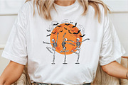 Halloween Skeleton Dance Sublimation, an Illustration by DreamCafeArt (Thumbnail 3 of 7)