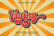 Trying Vintage Text Effect Bundle, a Layer Style Add-On by WM48 Shop (Thumbnail 5 of 10)