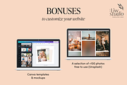 Feminine WordPress Theme Elementor, a WordPress Template by Liw studio (Thumbnail 5 of 8)