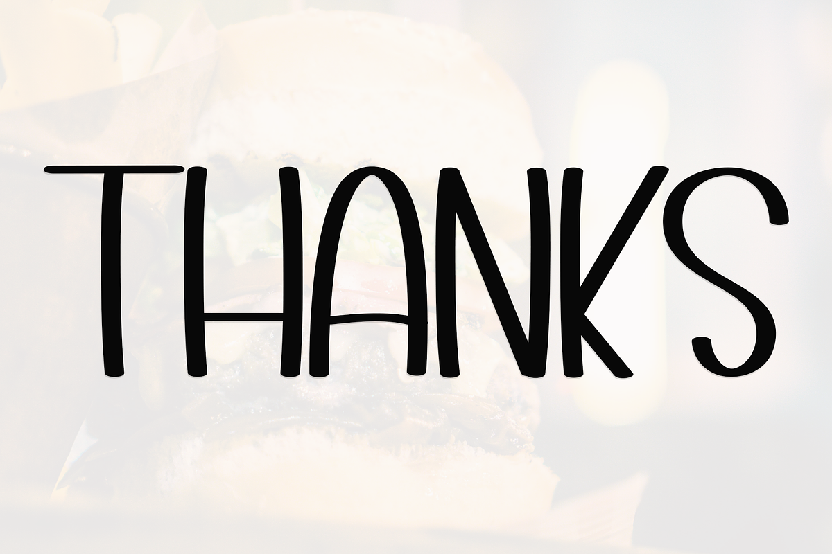 Hamburger, a Serif Font by FreshTypeINK (Photo 8 of 8)