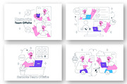 10 Remote Team Offsite Illustration, a Person Illustration by denayunebgt (Thumbnail 3 of 4)
